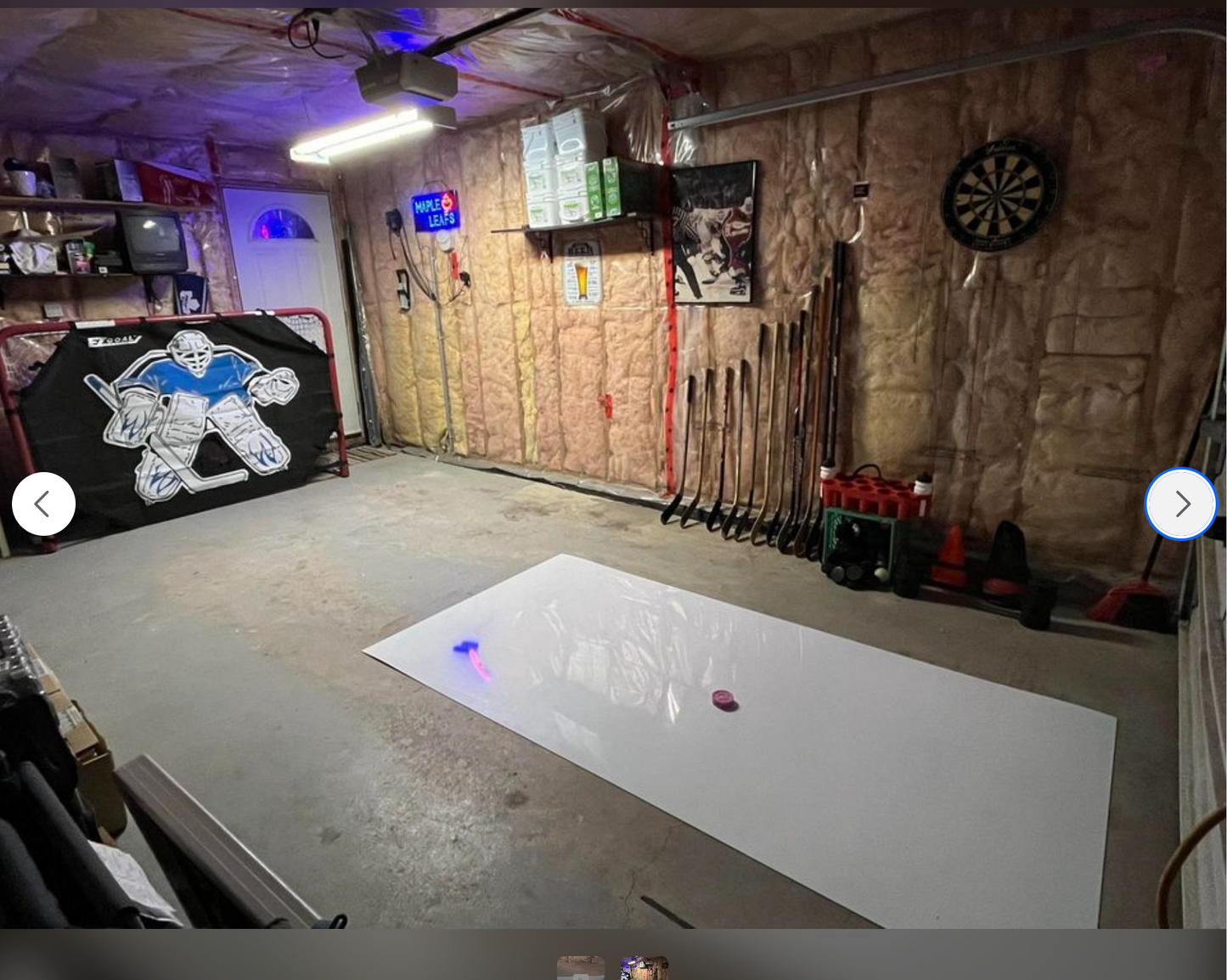4x8 beginner hockey shooting pad